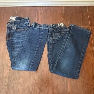 Abercrombie Kids boys 7/8 & Gymboree 7 Straight Leg Jeans